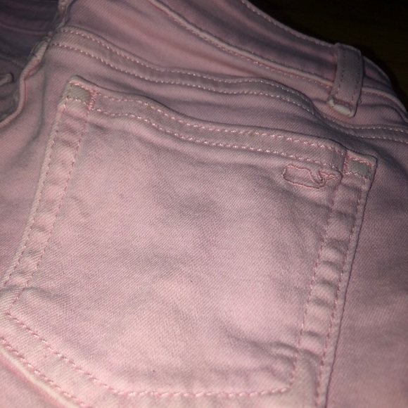 Girls pink size 10 vineyard vines skinny jeans - Picture 4 of 4